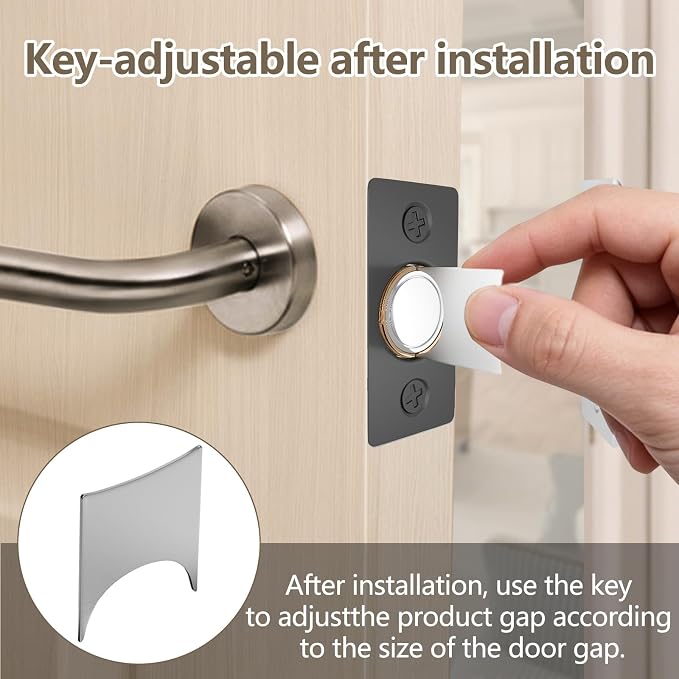 Tonitrui Upgraded Strong Magnetic Door Catch, Replacement - Image 4