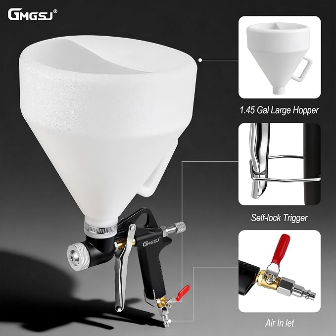Drywall Texture Spray Gun Kit - Image 9