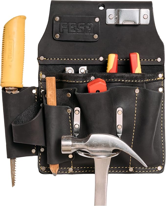 FESA Leather Drywaller's Tool Pouch by FESA