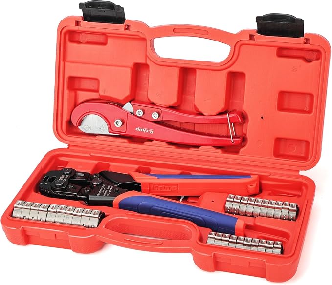 iCrimp PC-PC02KIT PEX Clamp Crimping Tool Kit by iCrimp