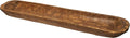 Decorative Wooden Dough Bowl Decor Approx 30 Inch, Hand Carved Spanish Oak | by MainEventUSA