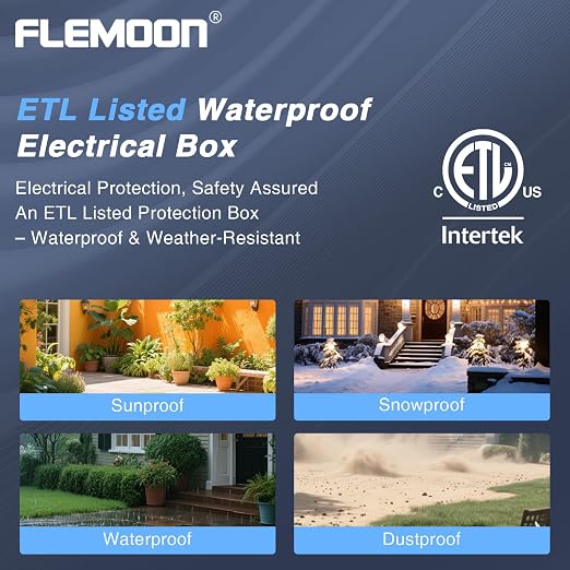 Outdoor Extension Cord Safety Cover, - Image 4