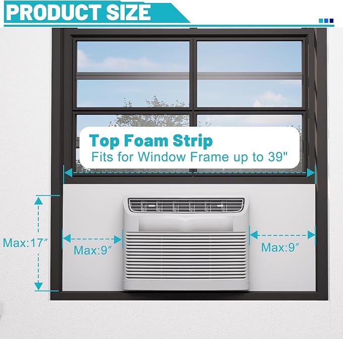 Window AC Insulated Foam Panels - Image 2