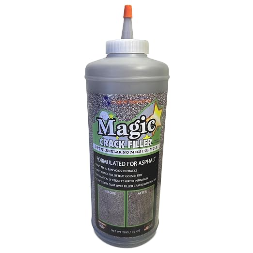 Tharos Distribution Magic Crack Filler 2.5LB Asphalt Black, by HLLNWB