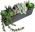 Winlyn 14" Artificial Succulent Plants Arrangement Assorted Faux Succulents in by Winlyn