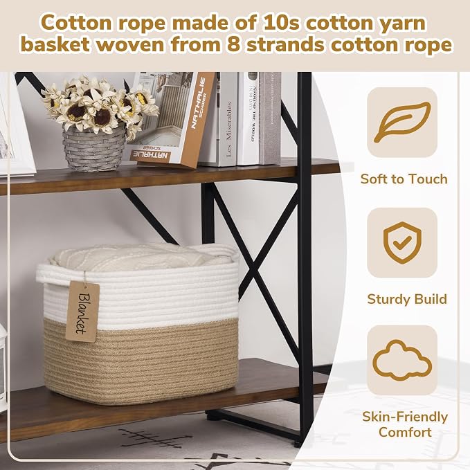 Goodpick Woven Rope Storage Basket - Image 5