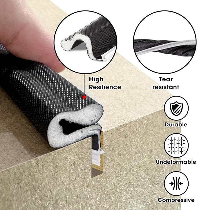 Extra Thick Kerf Weather Stripping Door Seal - Image 3