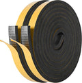Self Adhesive Foam Tape Weatherstrip 3/4in x 5/16in x 20Ft High Density Foam by Kikerike