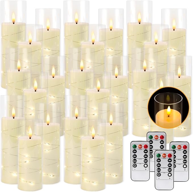 24 Pcs LED Flameless Candles - Image 8