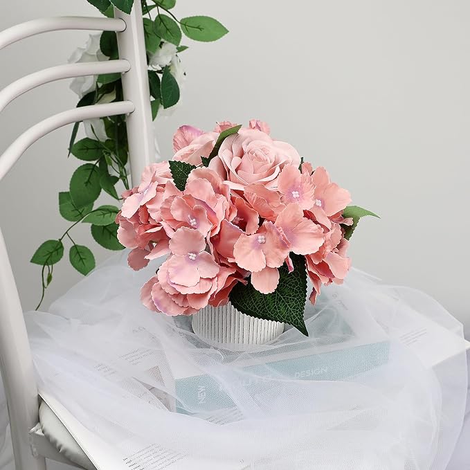 Deep Pink Flower Table Centerpieces - Image 6