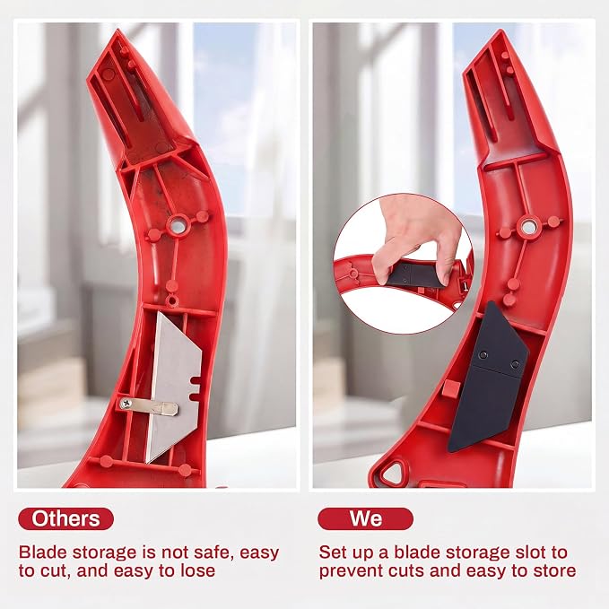 WILLBOND 3 Pack Heavy Duty Fixed Roofing Knife - Image 4