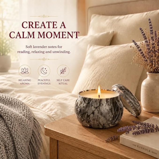 12 Pack Scented Candles Gifts for Women: Soy Wax Candles for Home Scented | - Image 4
