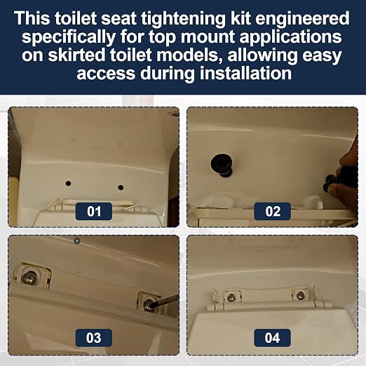 for TOTO THU651N Top Mount Seat Hardware - Image 5
