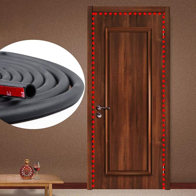 19.7 Feet Long Weather Stripping Seal Strip - Image 5