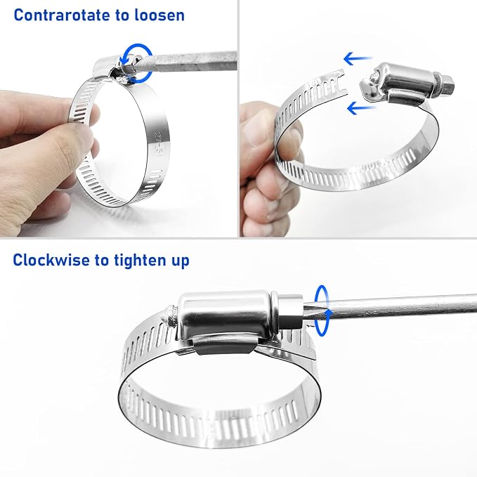 Hose Clamp 3/8 Inch, Automotive, Mechanical - Image 3