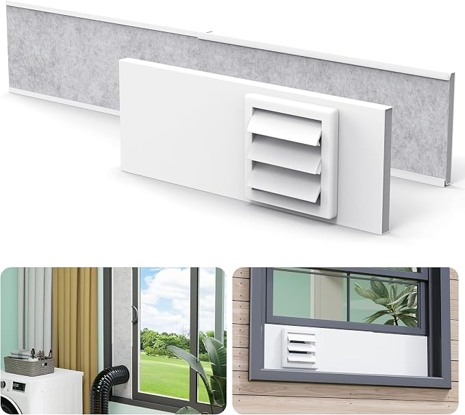 BJADE'S Dryer Vent Window Kit by BJADES