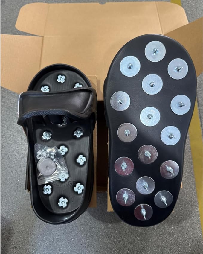 Epoxy Spiked Shoes for Epoxy Flooring, Slip-On Anti-Slip Design for Epoxy - Image 5