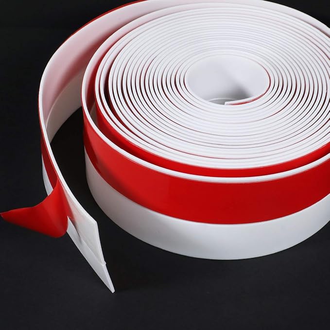 TORRAMI Silicone Weather Stripping 1 inch Width 20 Feet Length, Seal - Image 3