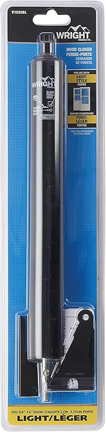 Wright Products V1020BL Standard Duty Pneumatic Screen And Storm Door Closer - Image 2