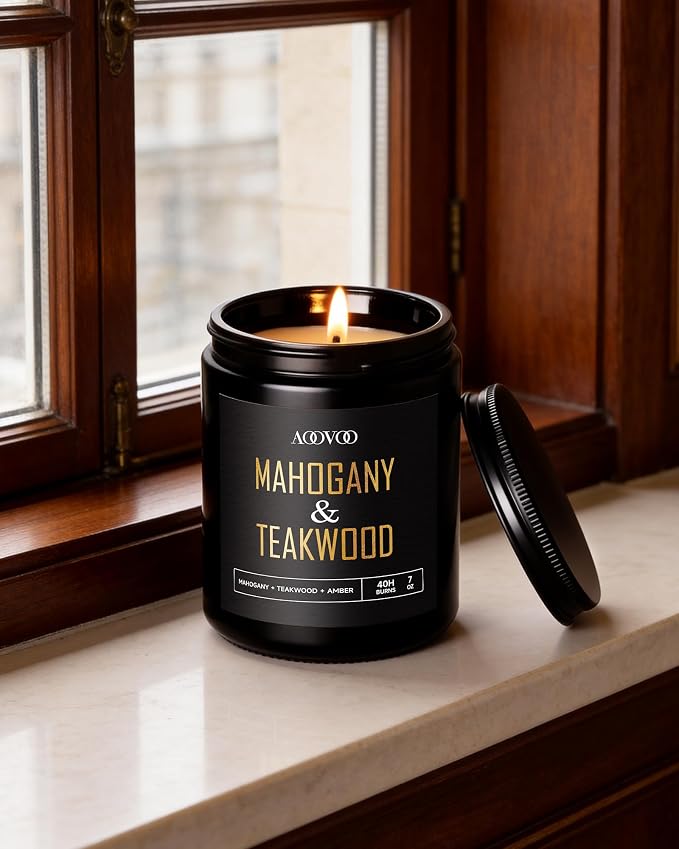 AOOVOO Scented Candles for Men - Image 6