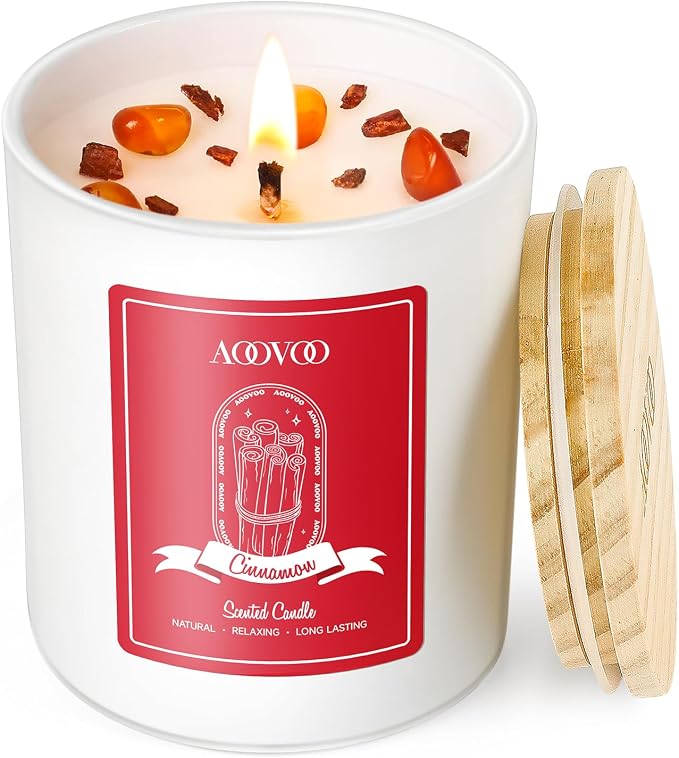 AOOVOO Cinnamon Scented Candles by AOOVOO