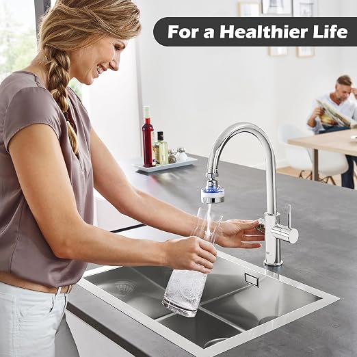 23 Pcs Sink Water Filter Faucet Set, Universal 360 ° Rotating Kitchen Faucet - Image 9
