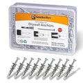Drywall Anchors and Screws Kit, Heavy Duty Wall Anchors, 75 Lbs Hanging Mounting by GOOBETTER