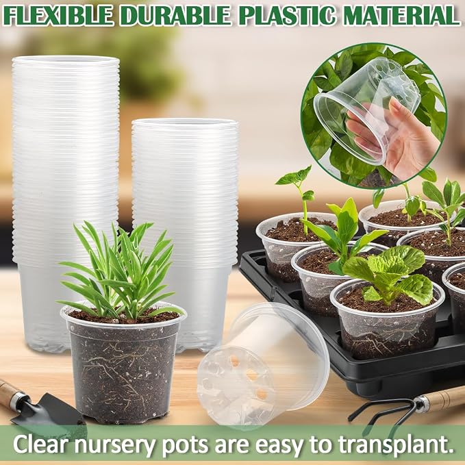 RooTrimmer 12 Cell Nursery Pot Trays 5 Pack - Image 4