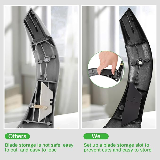 WILLBOND 4 Pack Heavy Duty Fixed Roofing Knife - Image 4