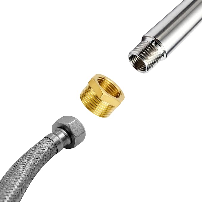 4pcs Brass Reducer Hex Bushing, 3/4" NPT Male to 1/2" NPT Female Heavy Duty - Image 7
