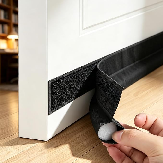 MQXIQI Door Draft Stopper 36 Inch, Single Side Self-Adhesive Door Seal Strip by Unknown
