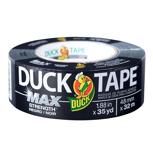 Duck Brand Max Strength Duct Tape, 3 Rolls, 1.88 Inch x 35 Yards Each - Image 2