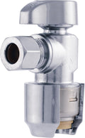 SharkBite Max 1/2 x 3/8 Inch Compression Angle Stop Valve, Quarter Turn by SharkBite