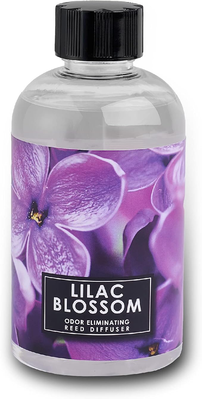 Lilac Blossom Odor Eliminating Highly Fragranced Diffuser Set - Image 4