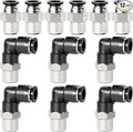 TAILONZ PNEUMATIC Elbow and Straight Combination 5/32 Inch Tube OD x 1/4 Inch by TAILONZPNEUMATIC