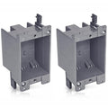 Airmont Products 14 in. Old Work Electrical Box, 1-Gang 14 Cu in Non-Metallic by AirmontProducts