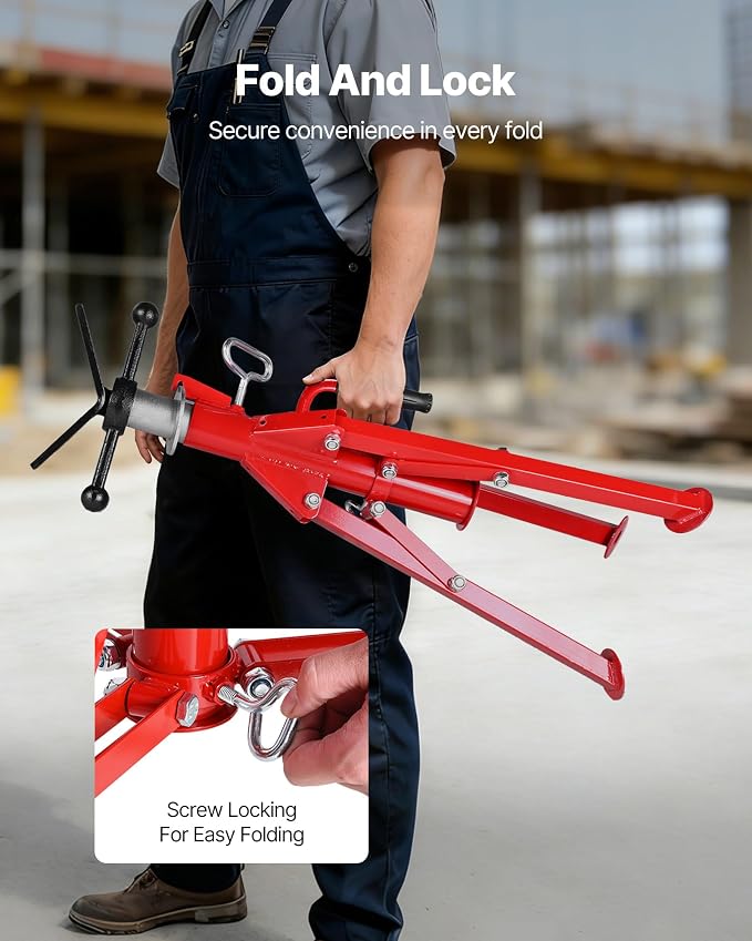 VEVOR Heavy-Duty V-Head Pipe Stand - Image 6