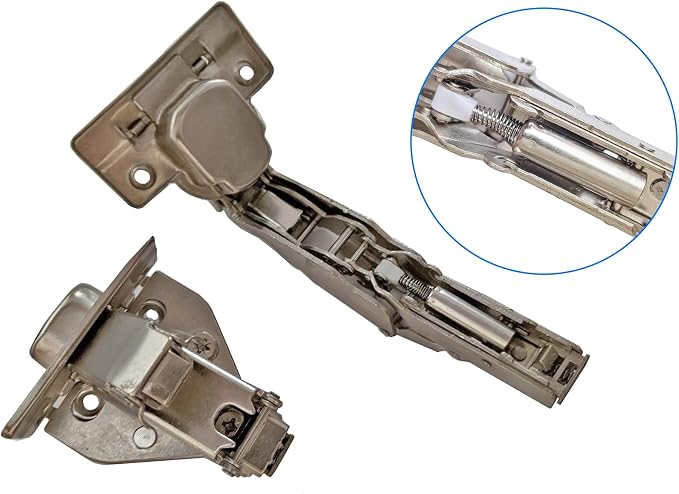 165 Degree Soft Close Cabinet Hinge, Single Pack Lazy Susan Corner Cabinet Hinge - Image 4