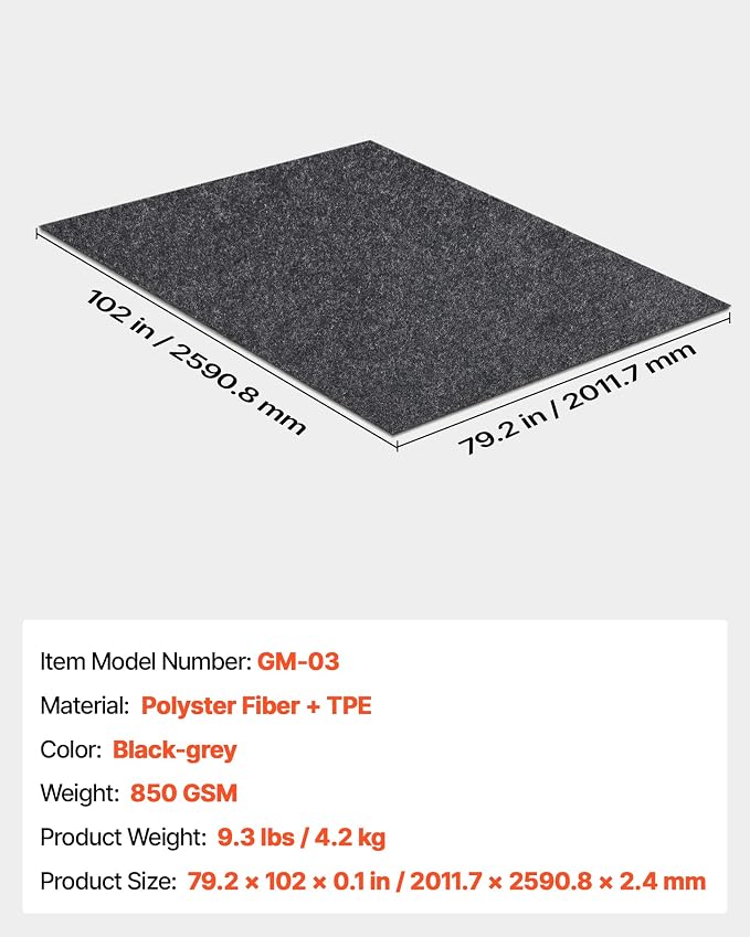 VEVOR Waterproof Garage Floor Mat - Image 7
