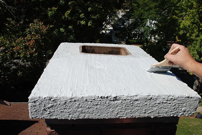 ChimneyRx 300014 Brushable Chimney Crown Repair – Elastomeric & Waterproof - Image 5