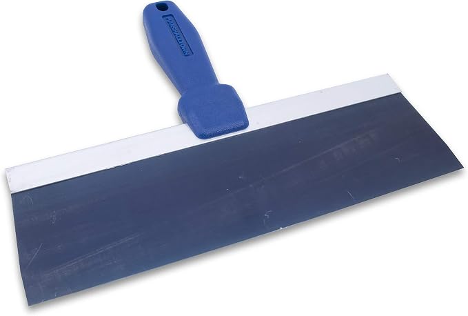 MARSHALLTOWN Blue Steel Taping Knife, 12 Inch, Drywall Taping Tool | Tempered - Image 3