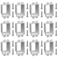 1-Gang BE1 Non-Metallic Electrical Power Outlet Box Extender, 12 Pack | ETL by XGGYA