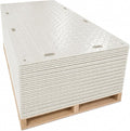 Ground Protection Mat 4’x8’ – ½” HDPE Diamond Tread 50 Pack by IrontreadMats