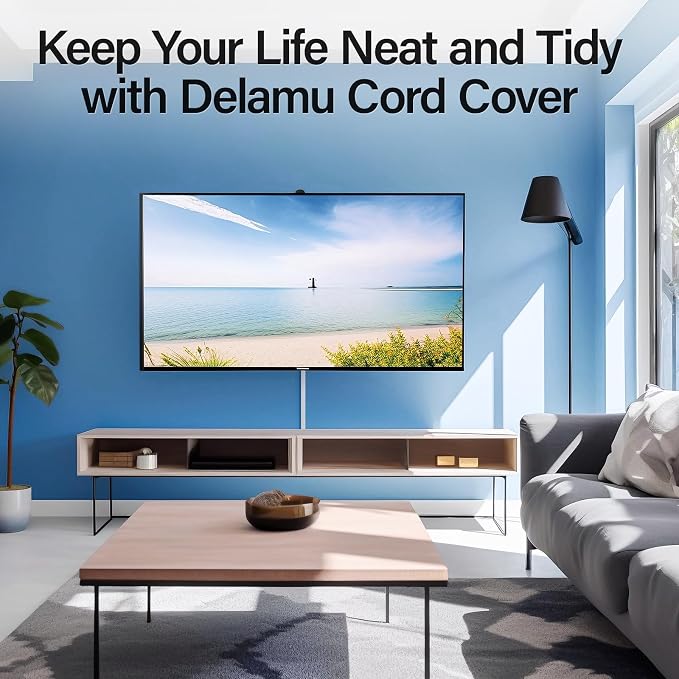 Delamu 56.7in Cord Hider, Cord Covers - Image 7