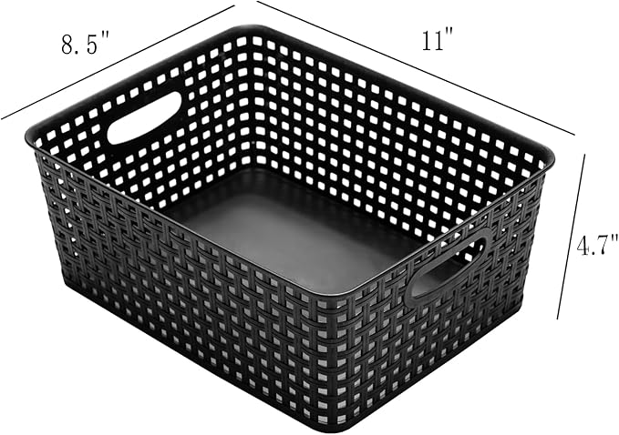 Eslite Plastic Storage Baskets for Organizing - Image 3