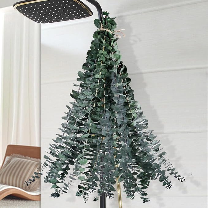 12PCS Dried Eucalyptus for Shower Hanging Real Preserved Eucalyptus Stems | by Koceko