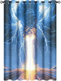 Tornado Lightning Blackout Curtains by StyleYourHomeLoveYourSpace