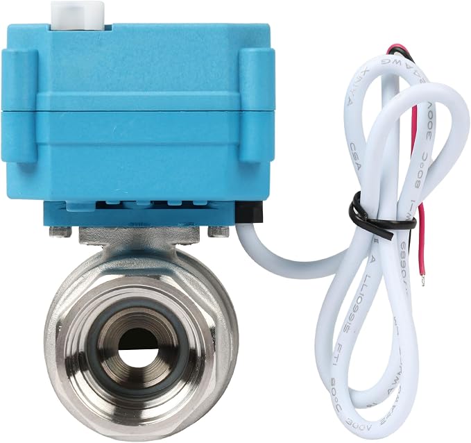 U.S. Solid 1inch Stainless Steel Motorized Ball Valve, Full Port, IP67 - Image 5