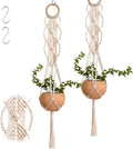 Shappy 2 Pack Boho Macrame Plant Hanger by Shappy