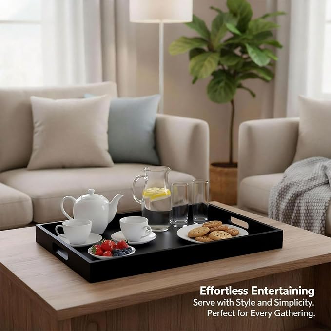 Krismax Wooden Serving Tray - Image 7